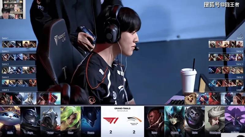 KeSPA杯：六冠王不愧是六冠王！T1拒绝让二追三，五局击败HLE