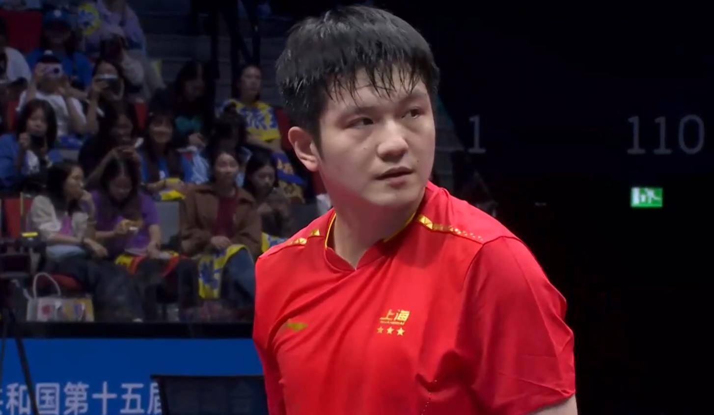 樊振东战胜林诗栋夺冠，成全运会“六冠王”