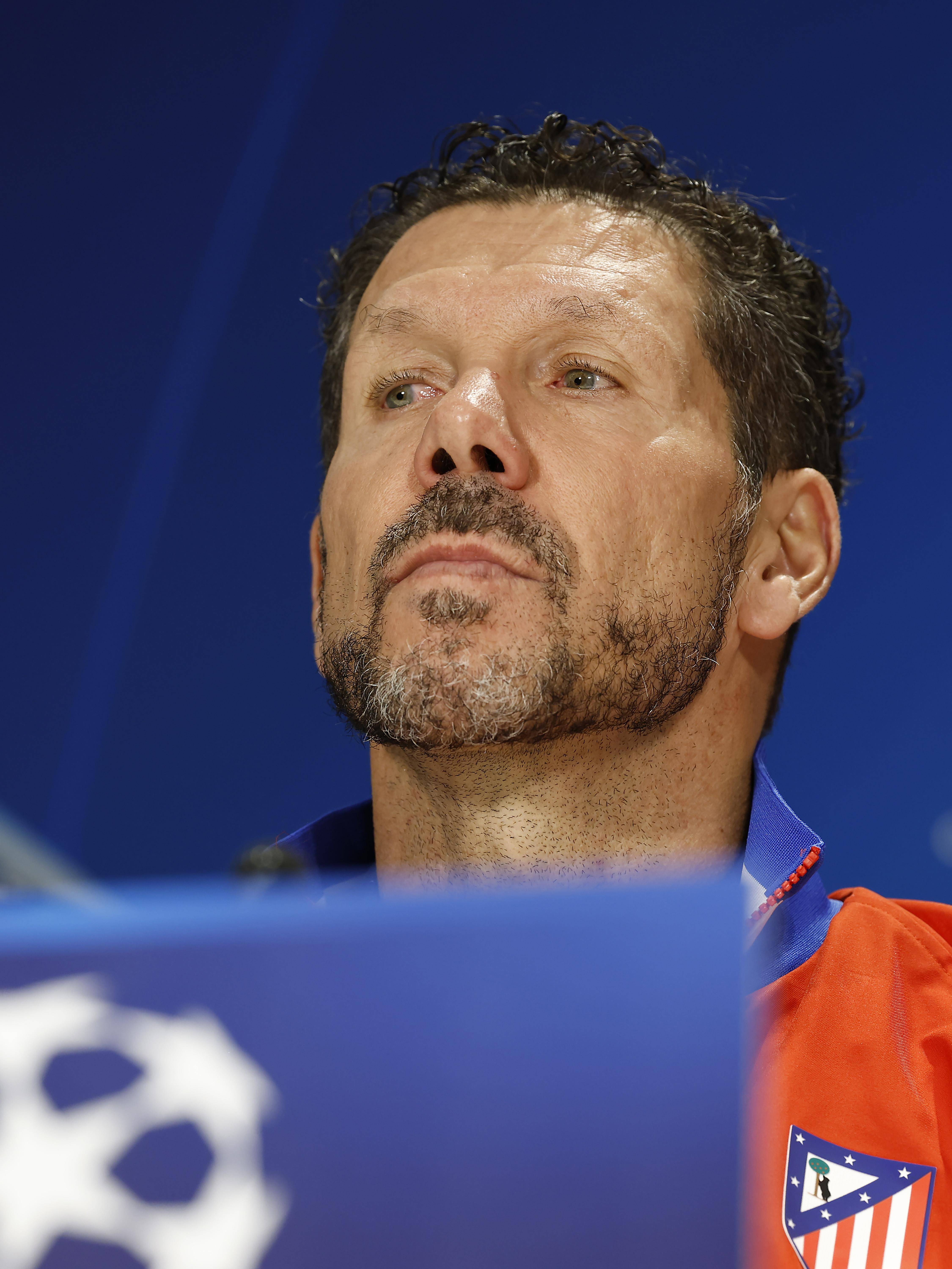 （外代二线）足球——欧冠联赛：马竞赛前备战