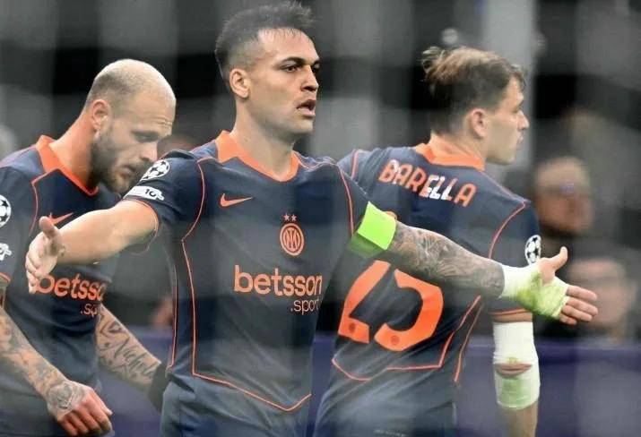 国米2-1险胜欧冠新军，劳塔罗进球创历史